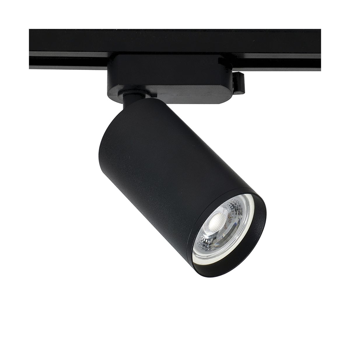 WANT - Foco Decorativo Para Riel Monofásico Gu10 Negro