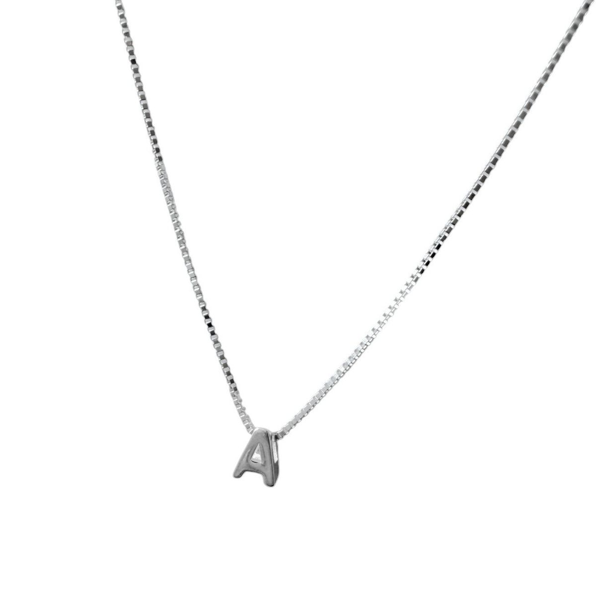 ANDREA COGGIOLA JOYAS - Collar Ana Plata Fina 925 45CM