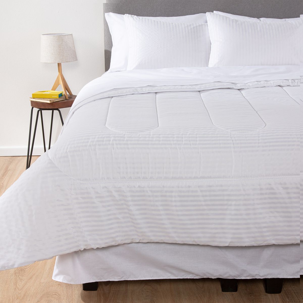 ARTHOME - COMBO 67 PLUMON ARTHOME BLANCO 2 PLAZAS