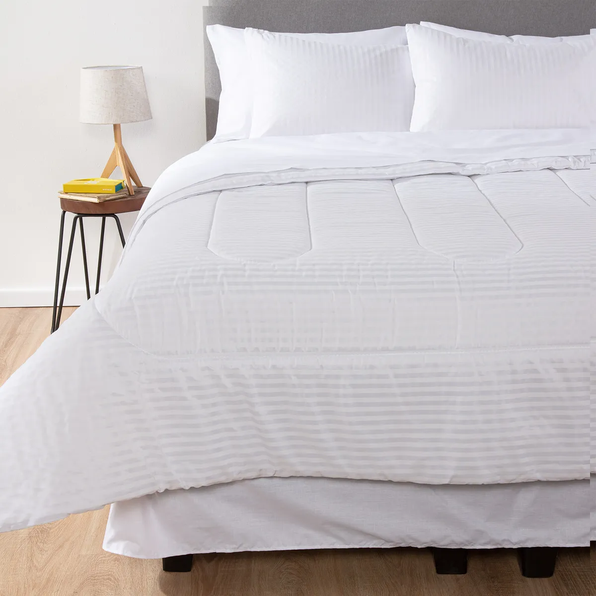 ARTHOME - COMBO 67 PLUMON ARTHOME BLANCO 2 PLAZAS