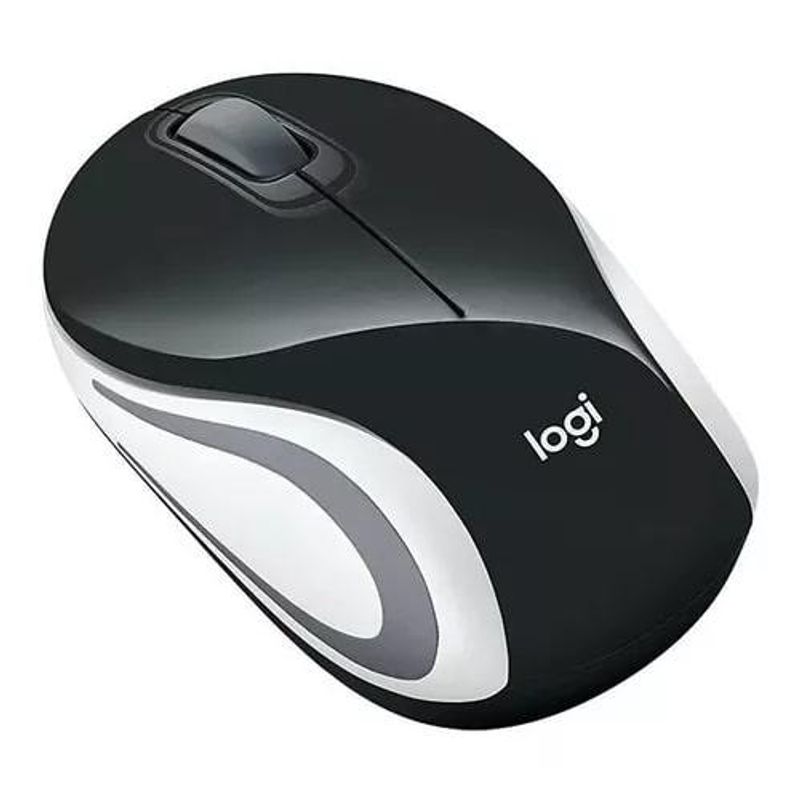 LOGITECH - Mouse Logitech M187 Inalámbrico Negro