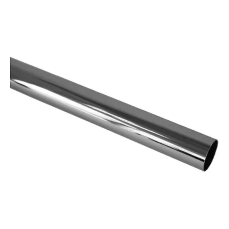 DVP - Barra Cortina De Baño 1'' Acero Inoxidable 2 Metros Dvp Color Gris
