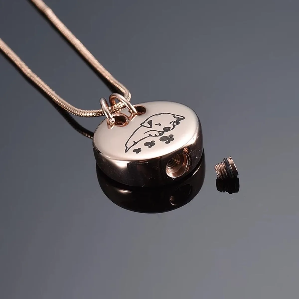 GENERICO - Relicario Perro Descansando