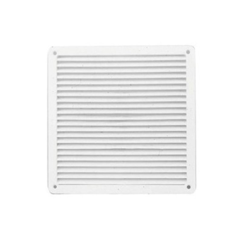 DVP - Celosía Ventilación Pvc C/pestaña 17x17 Cm Blanco 50un Dvp