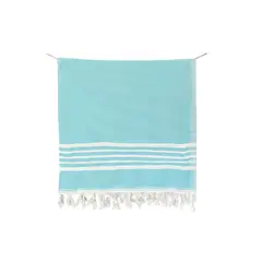 TURKUAZ - Toalla Turca Karadeniz Turquesa 0,96 x 1,80 m