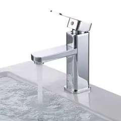 GENERICO - Llave Monomando Diseño Moderno Cromada