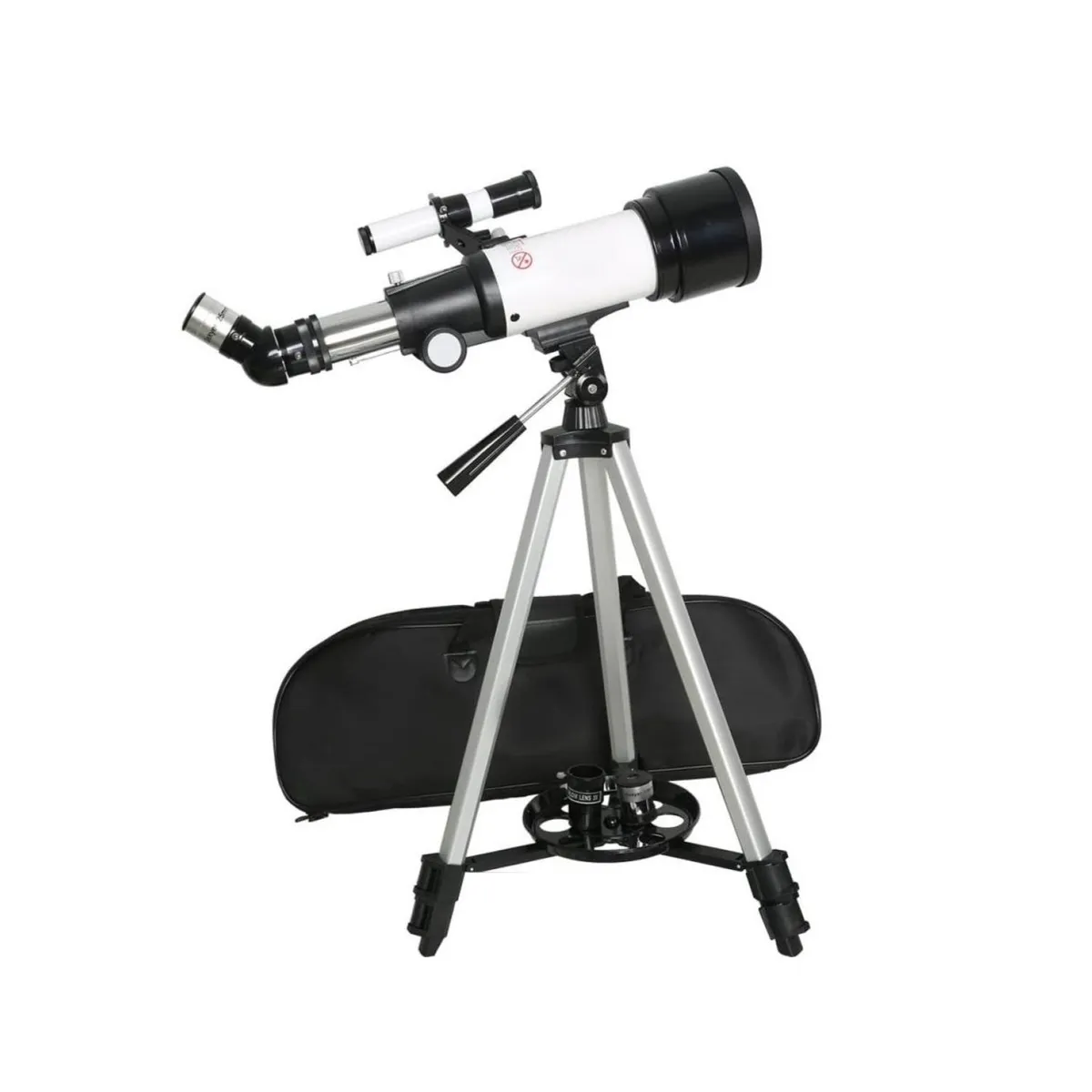 DBLUE - Telescopio Astronómico Portátil Con Trípode Lente óptica 70 mm