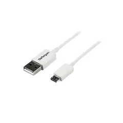 STARTECH - Cable Micro USB (blanco) - A a Micro B