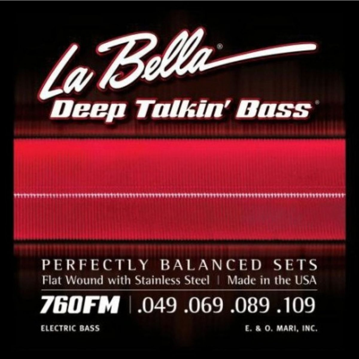 LA BELLA - Set Bajo Eléctrico Medium 4 49-109 760Fm