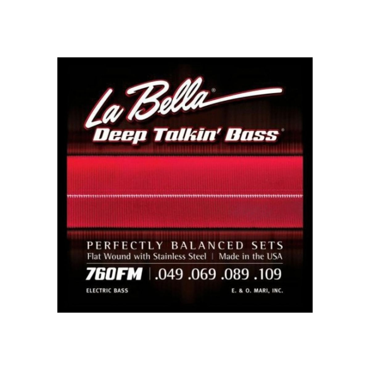 LA BELLA - Set Bajo Eléctrico Medium 4 49-109 760Fm