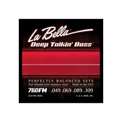 LA BELLA - Set Bajo Eléctrico Medium 4 49-109 760Fm