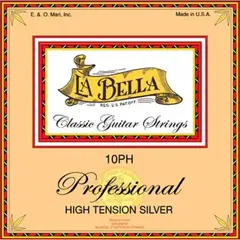 LA BELLA - Set guitarra clásica (High Tension Silver) 10PH