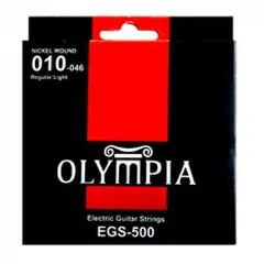 OLYMPIA - Set Guitarra Eléctrica Regular 10-46 EGS 500