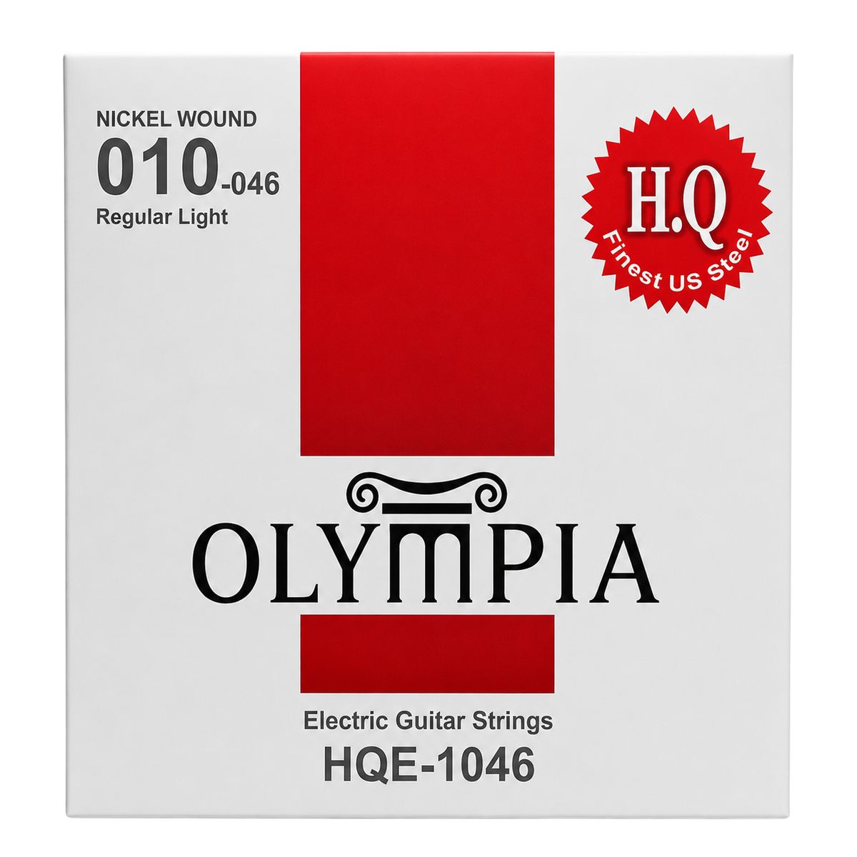 OLYMPIA - Set guitarra eléctrica Olympia Regular 10-46 HQE-1046
