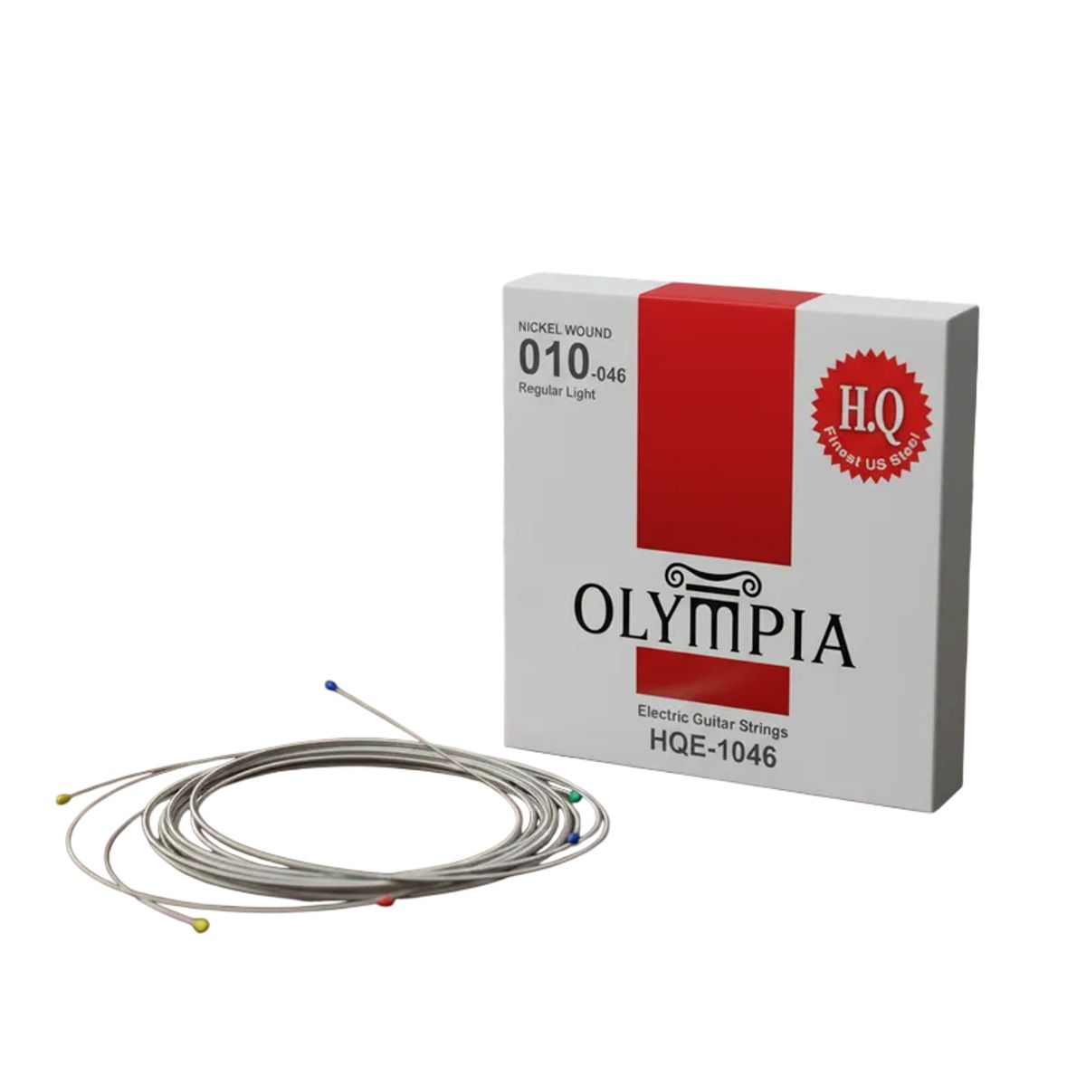 OLYMPIA - Set guitarra eléctrica Olympia Regular 10-46 HQE-1046