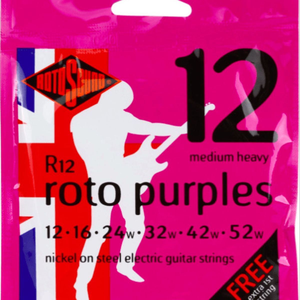 ROTOSOUND - Set guitarra eléctrica Rotosound R12