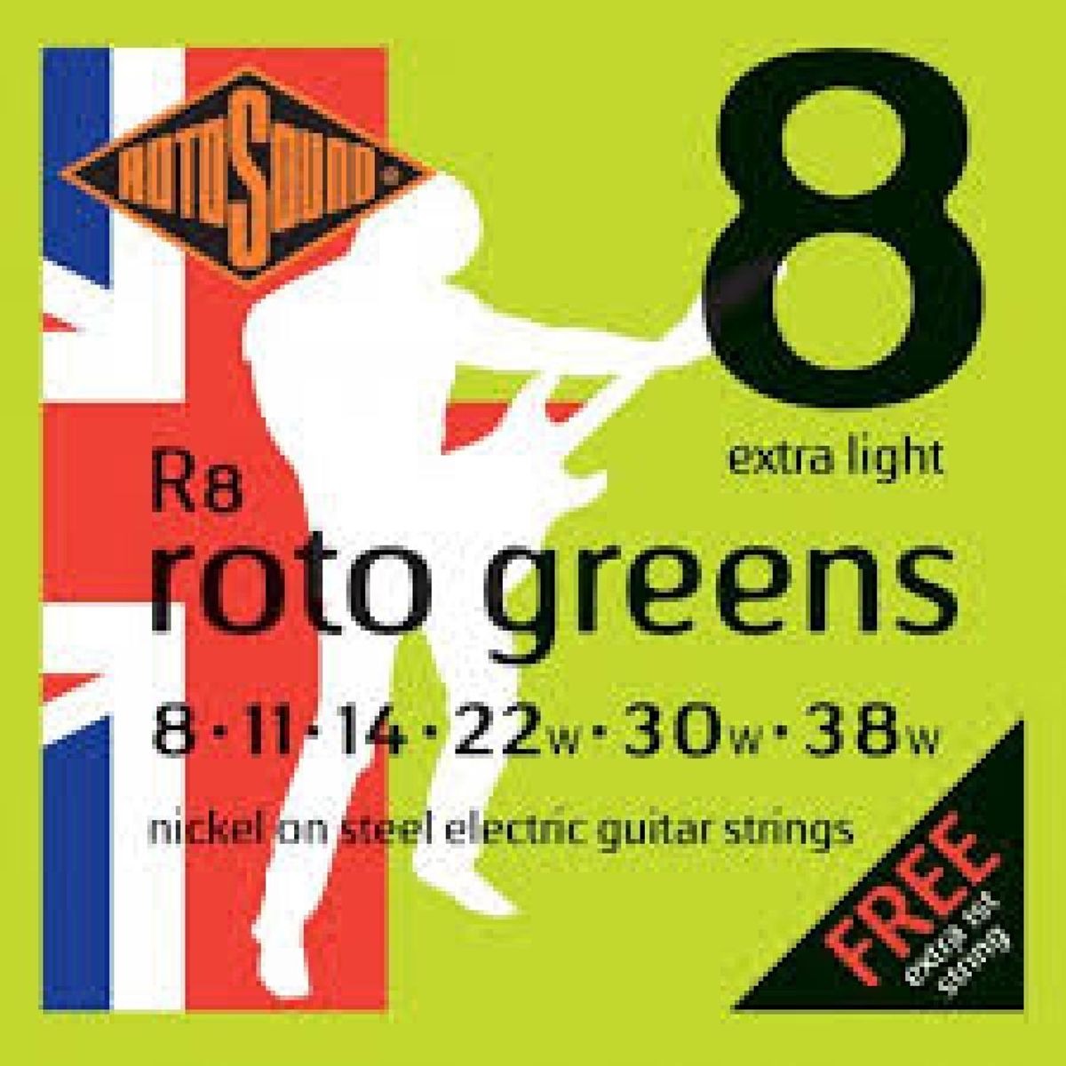ROTOSOUND - Set Guitarra Eléctrica R8 Rotosound