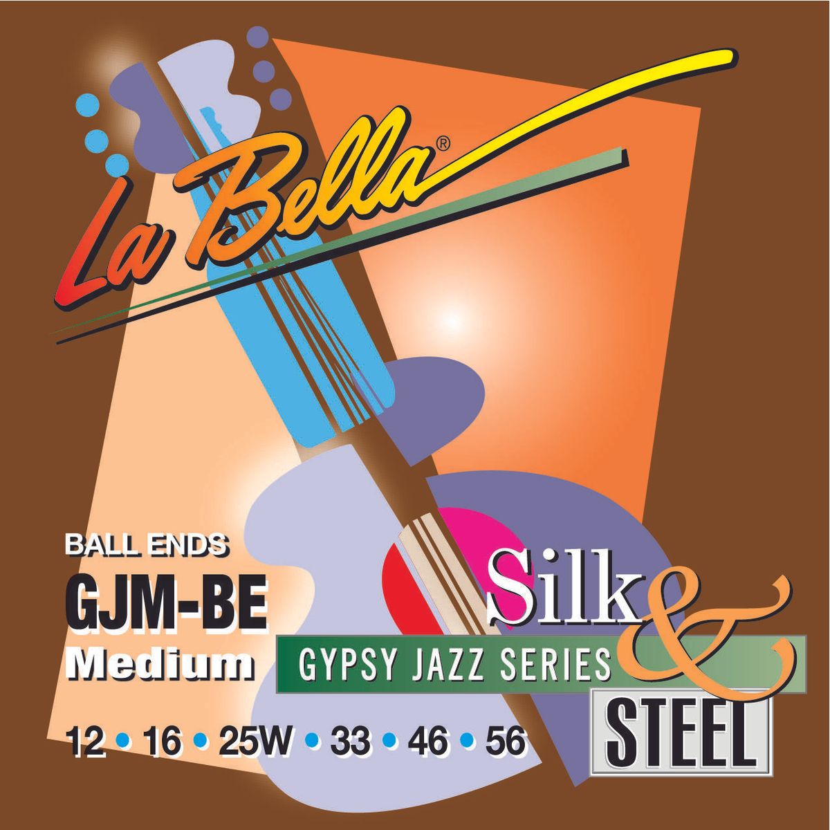 LA BELLA - Set Guitarra Electroacústica GJM-BE La Bella