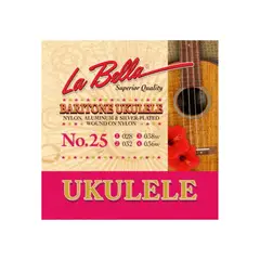 LA BELLA - Set Ukelele Baritono Set 25 Labella
