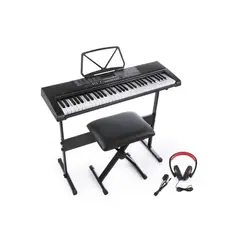 TONIC PIANOS - Teclado 61 Teclas Ton-630 Full Pack Tonic
