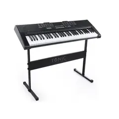 TONIC PIANOS - Teclado Tonic De 61 Teclas Ton-630 + Stand