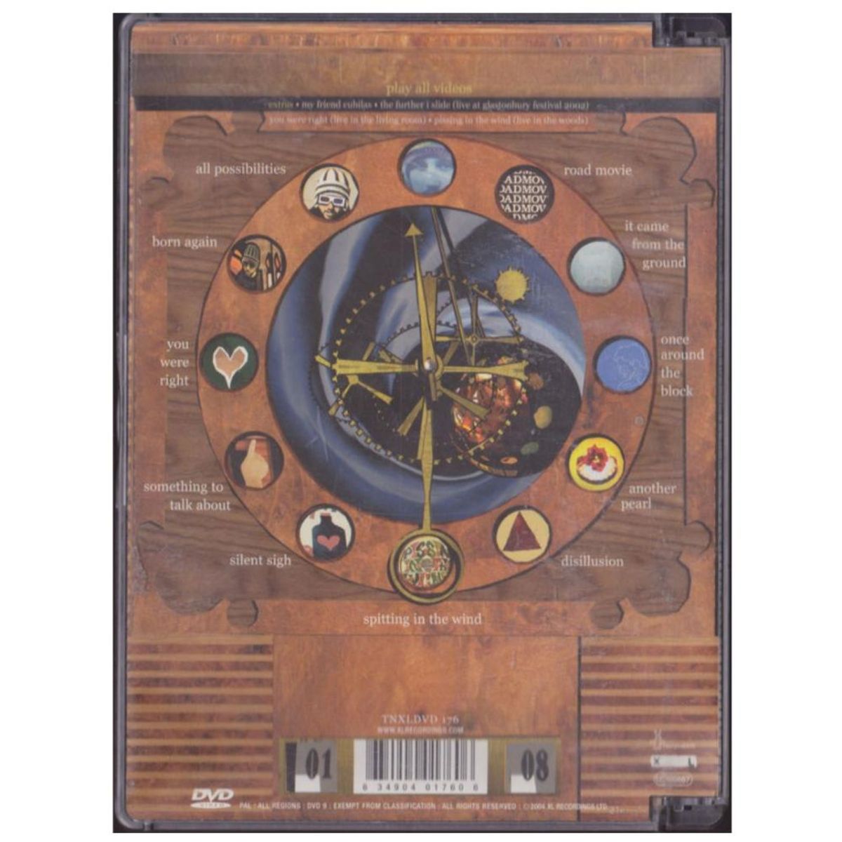 HITWAY MUSIC - BADLY DRAWN BOY - BDB - THE VIDEO COLLECTION - DVD HITWAY MUSIC