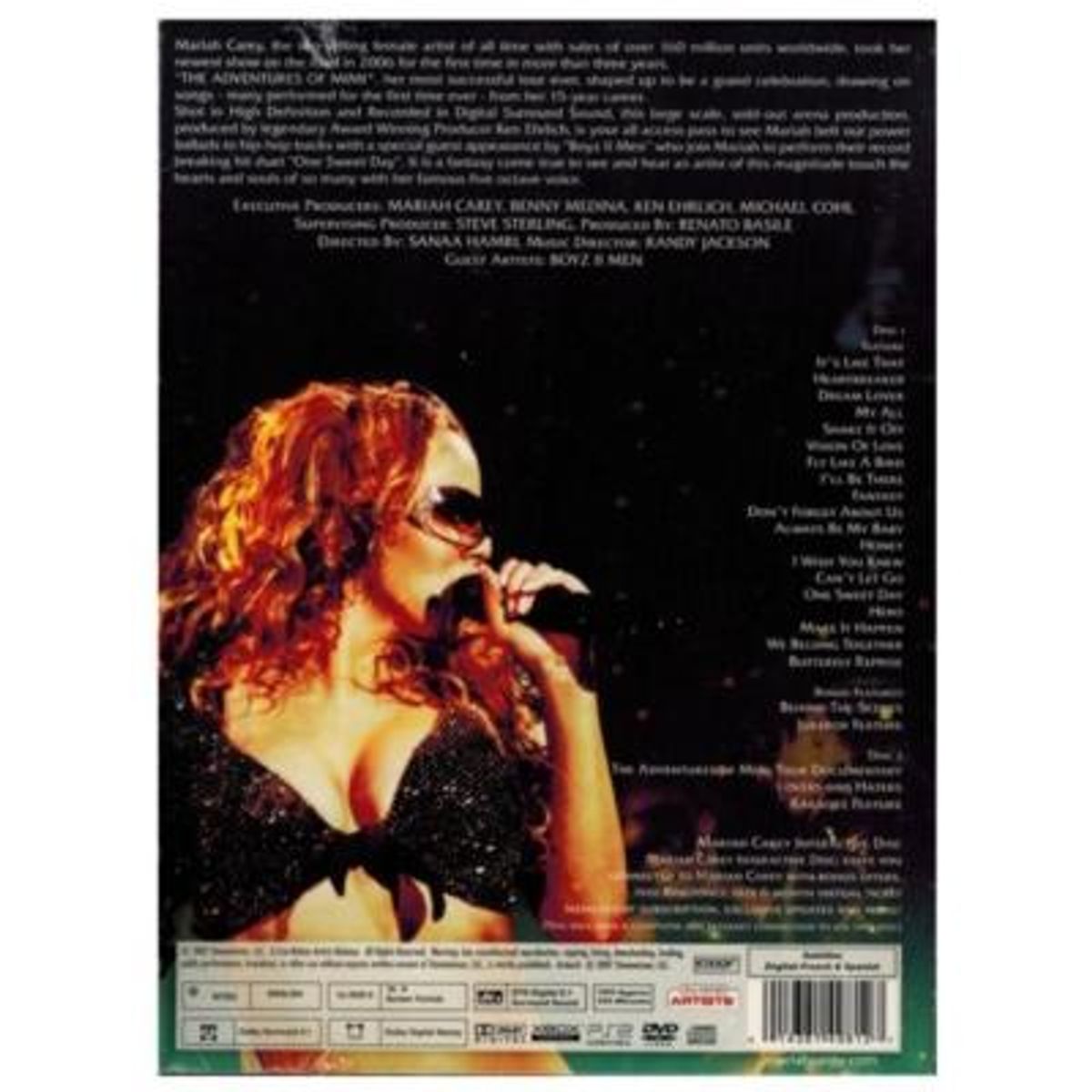 HITWAY MUSIC - MARIAH CAREY - ADVENTURES OF MIMI (DELUXE EDIT) (3DVD) - DVD HITWAY MUSIC