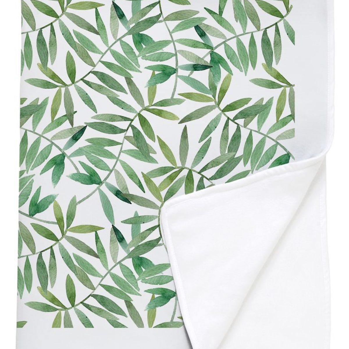 TUYO PRINT - Manta Polar Tuyo Print Hojitas