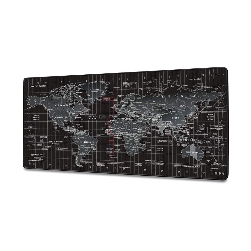 DBLUE - Mousepad Diseño Mapa Mundo XL 90x40cms Dblue