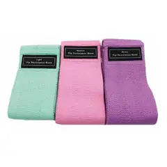 DBLUE - Pack Bandas Elásticas de Resistencia 3 unidades 76x8cm