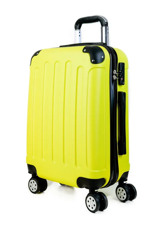 Maleta Cabina Carry On Valija Premium Amarillo Amarillo TALLA UNICA