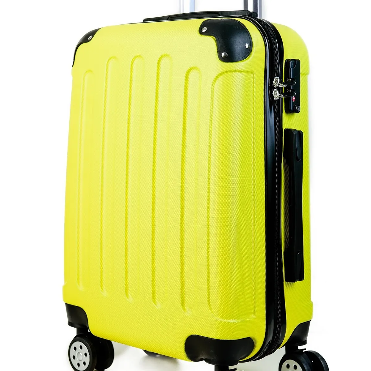 TRAVELWORLD - Maleta Cabina Carry On Valija Premium Amarillo