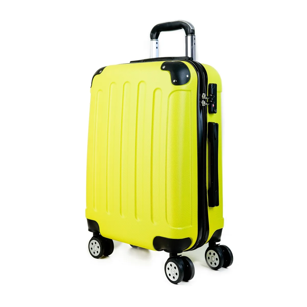 TRAVELWORLD - Maleta Cabina Carry On Valija Premium Amarillo