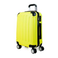 Maleta Cabina Carry On Valija Premium Amarillo