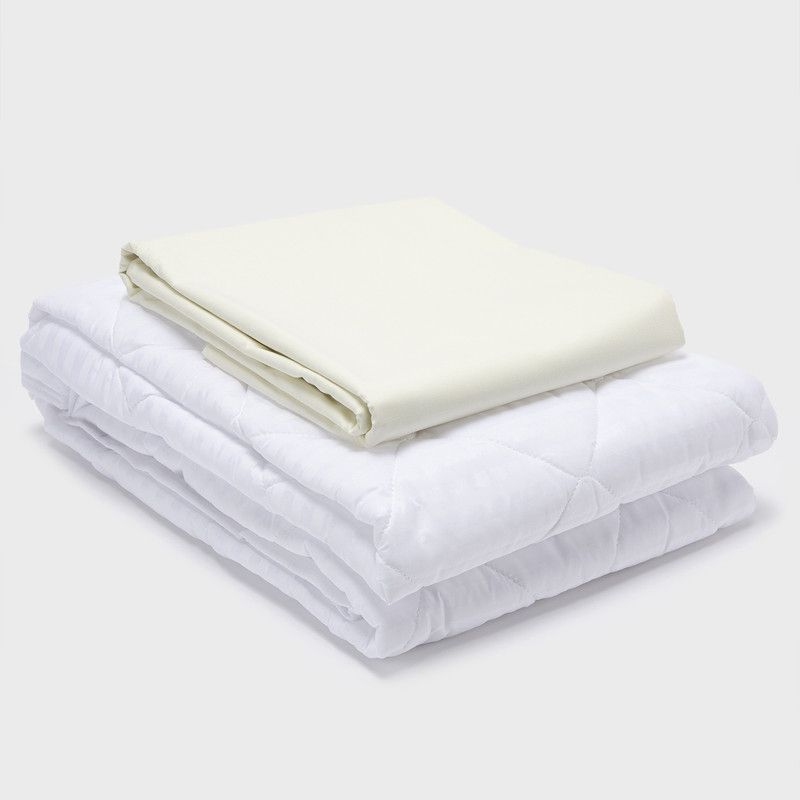 ARTHOME - COMBO SABANA BEIGE  CUBRECOLCHON KING