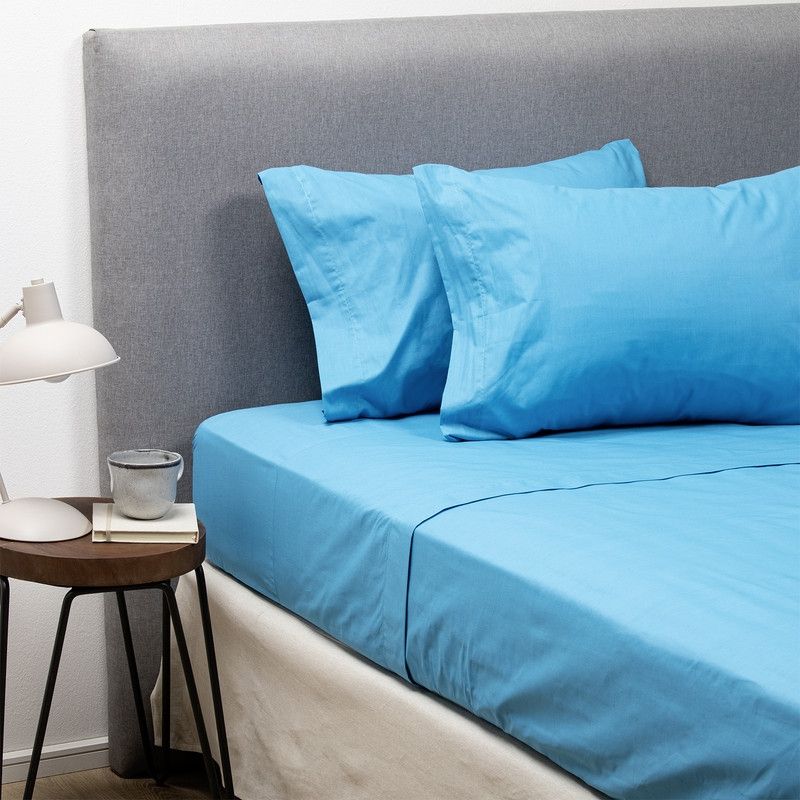 ARTHOME - COMBO SABANA CELESTE + CUBRECOLCHON 2 PLAZAS.