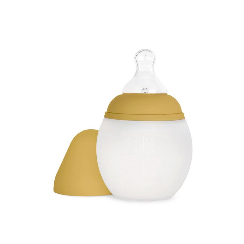 ELHEE - Mamadera de Silicona Elhee 240 ML - Amarillo