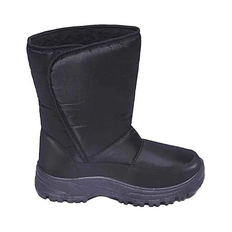 CABOSUB - Botas para la Nieve con Velcro - Negro - 38