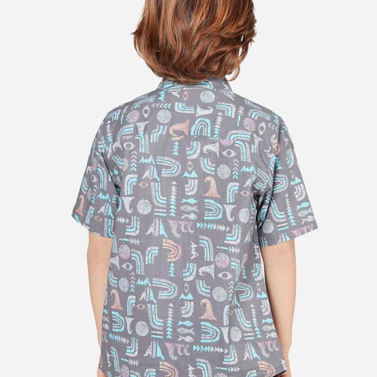 MAUI AND SONS - Camisa Niño Gris Oscuro 5C941-KV22 Maui and Sons MAUI AND SONS