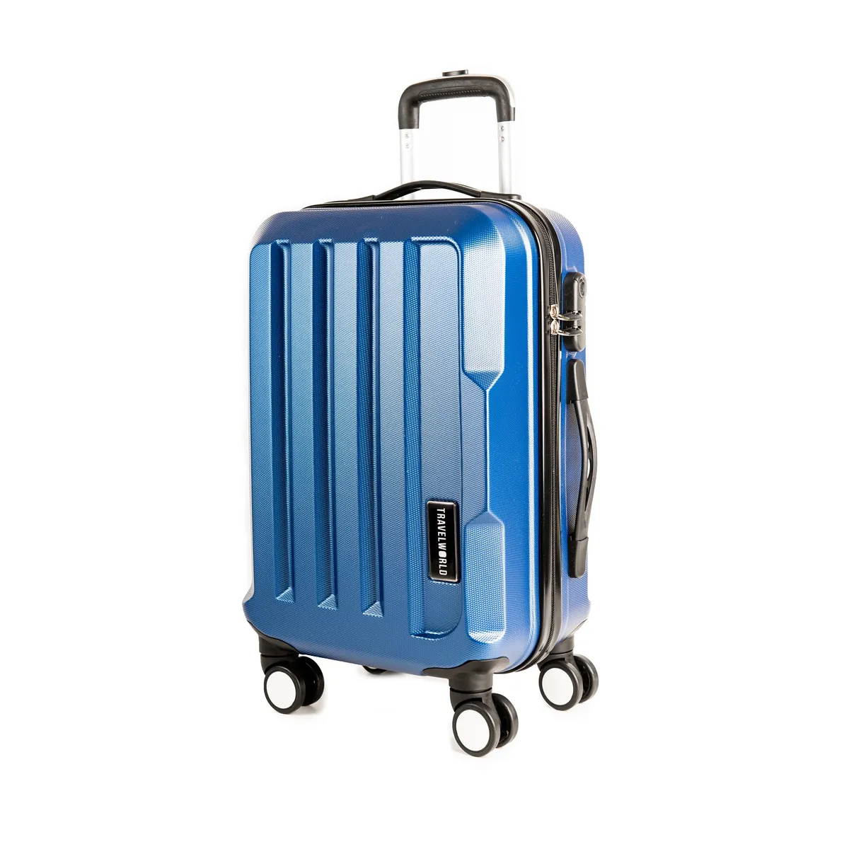 TRAVELWORLD - Maleta Cabina Carry On Valija de Mano Azul