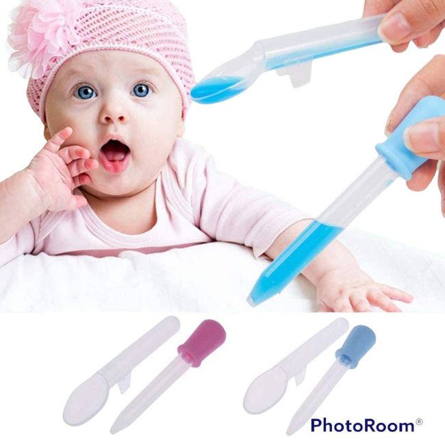 UNIVERSAL - GOTERO CON CUCHARA PARA BEBES