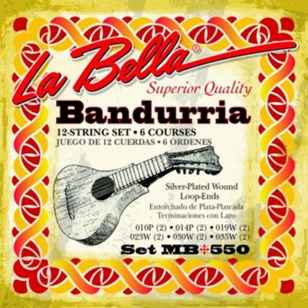 LA BELLA - Set Bandurria Mb-550