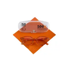 SEEU - Anteojos Alan Tortoise Light sin grado