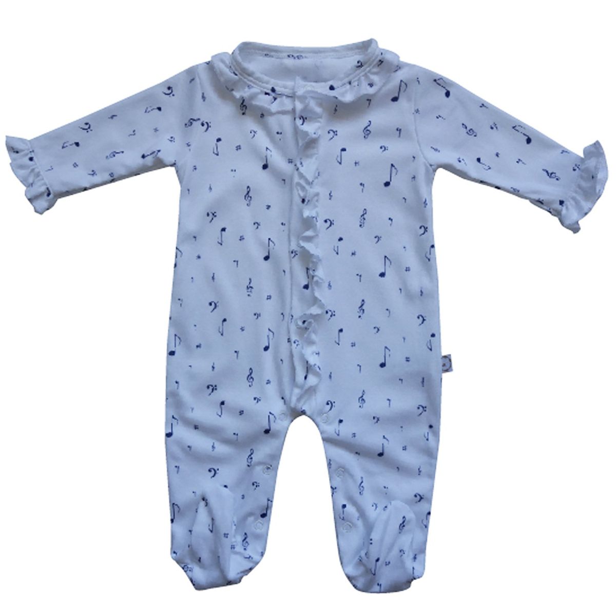 PEQUEÑA GRACIA - Pijama María Notas 100 Algodón Pima