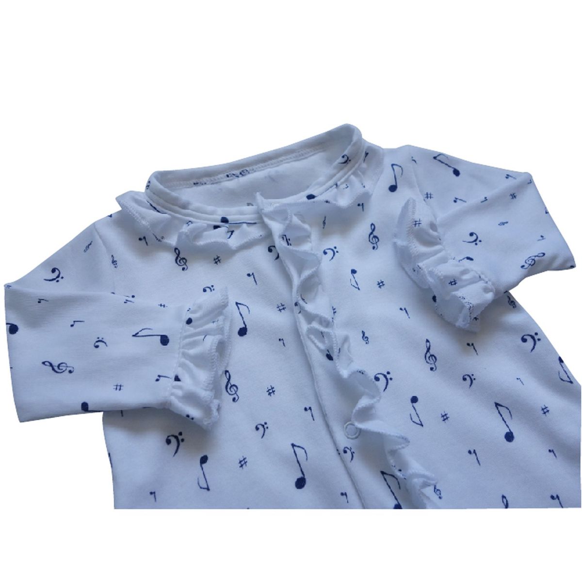 PEQUEÑA GRACIA - Pijama María Notas 100 Algodón Pima