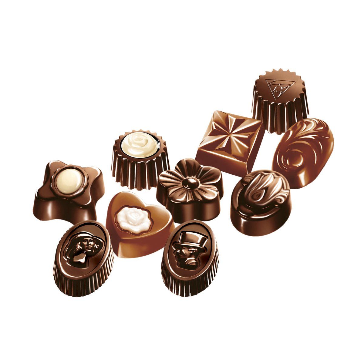 SOLIDARNOSC - Estuche Bombones Chocolate Lamour Solidarnosc 165g