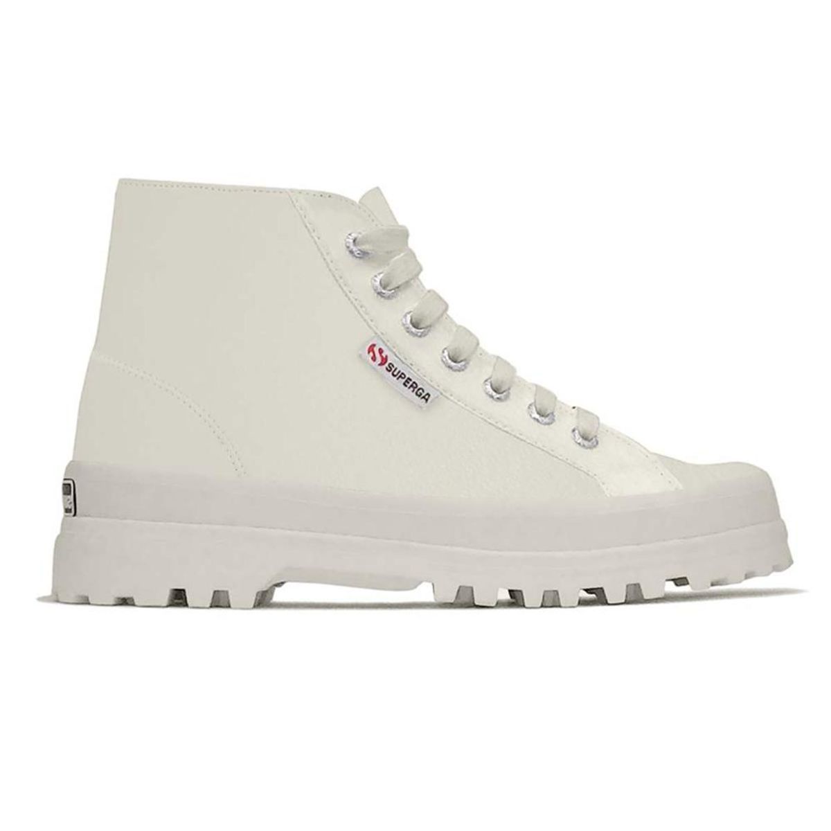 SUPERGA - Zapatilla 2341 Alpina Nappa Full White - Blanco