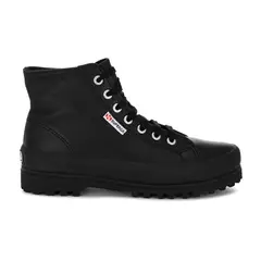 SUPERGA - Zapatilla 2341 Alpina Nappa Full Black - Negro
