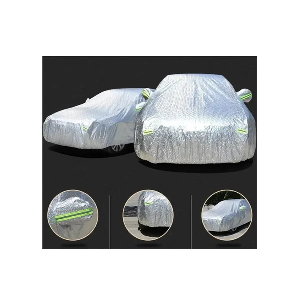 GENERICO - Carpa Funda Cubre Auto Impermeable Uv Peva Algodon