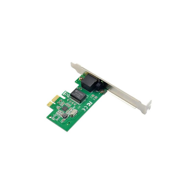 GENERICO - Tarjeta Adaptador PCI-E Red RJ-45 Gigabit 1000/100/10 GENERICO